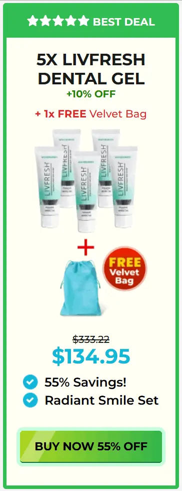 LivFresh Dental Gel Pricing